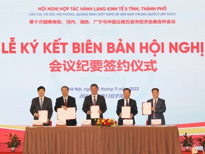 Hải Phòng, Quảng Ninh mở rộng hợp tác với các địa phương hành lang kinh tế Việt - Trung