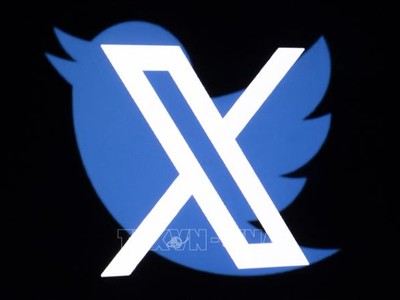 Biểu tượng mạng xã hội X (tiền thân là Twitter). Ảnh: AFP/TTXVN