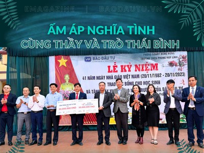 Ấp ám nghĩa tình cùng thầy và trò Thái Bình