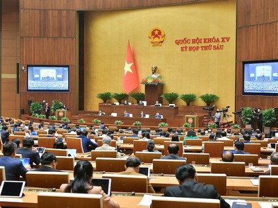 Sáng 21/11, Quốc hội nghe các báo cáo về công tác tư pháp.