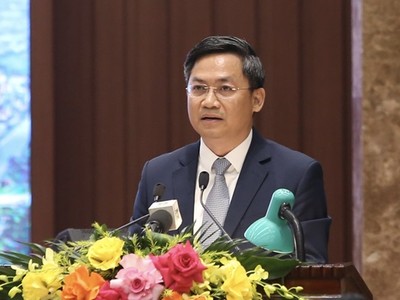 Phó chủ tịch UBND TP. Hà Nội Hà Minh Hải phát biểu đề dẫn Hội thảo.