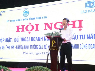 Phú Yên tổ chức hội nghị gặp mặt, đối thoại doanh nghiệp năm 2023