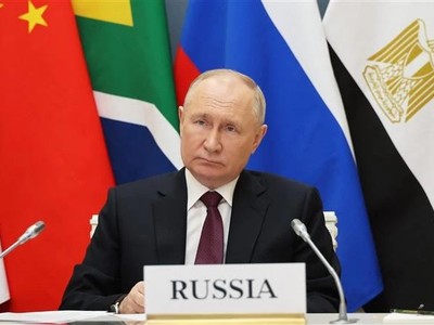 Tổng thống Nga Vladimir Putin. (Ảnh: AFP/TTXVN)