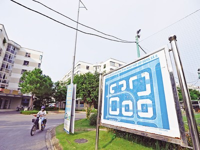 Dự án nhà ở xã hội đang rất khó tiếp cận nguồn tín dụng ưu đãi. Ảnh: Đức Thanh