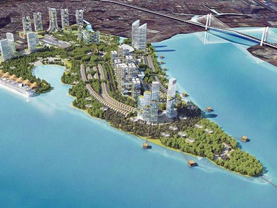 Dự án Mũi Đèn Đỏ được phối cảnh hoành tráng, nhưng thực tế đang hoang phế. Dự án này được dùng làm tài sản đảm bảo cho hơn 130 khoản vay, tổng cộng hơn 584.000 tỷ đồng, trong khi giá trị thực chỉ khoảng 22.000 tỷ đồng.