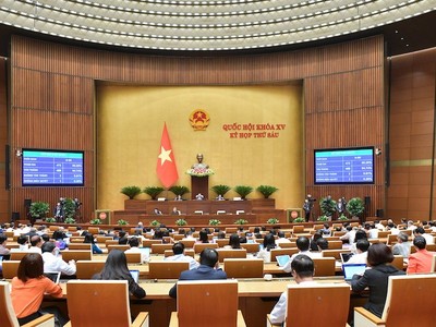 Phiên họp chiều 27/11 của Quốc hội.