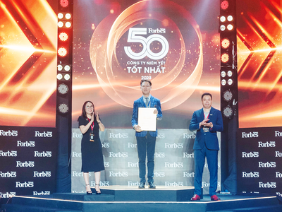 SABECO lần thứ 6 được vinh danh trong danh sách 50 công ty niêm yết tốt nhất Việt Nam