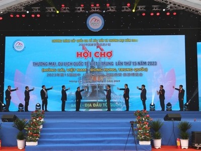 Hội chợ quốc tế thúc đẩy giao thương hàng hóa Việt - Trung tại TP. Móng Cái