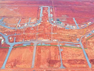 Nhà ga Sân bay Long Thành đang hình thành rõ nét