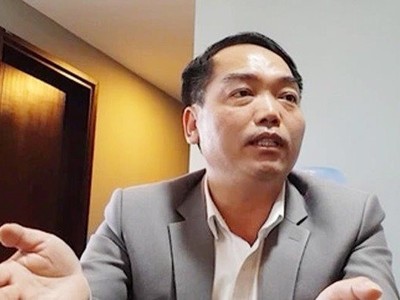 Tổng giám đốc Công ty cổ phần HP102 Việt Nam bị cáo buộc chiếm đoạt gần 60 tỷ đồng của nhiều nhà đầu tư. Ảnh: CAHN