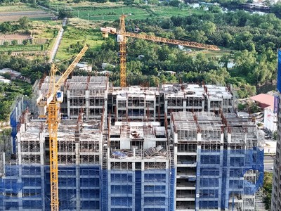 Đa phần các doanh nghiệp địa ốc hiện vẫn đối mặt với bài toán vốn và áp lực nợ 