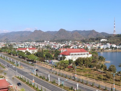 Một góc thành phố Lai Châu, tỉnh Lai Châu (Ảnh: laichau.gov.vn)