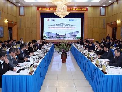 Vai trò then chốt và ngày càng tăng của Việt Nam trong chuỗi cung ứng bán dẫn toàn cầu đã được nhắc đến tại Tọa đàm.