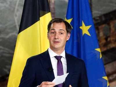 Thủ tướng Bỉ Alexander De Croo. (Ảnh: AFP/TTXVN)