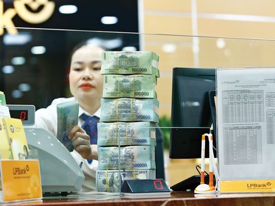 Tính đến cuối tháng 11/2023, tăng trưởng tín dụng toàn hệ thống mới đạt khoảng 8,3%