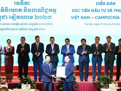 Vietjet (VJC) khai trương đường bay thẳng Hà Nội - Siem Reap nhân chuyến thăm Việt Nam của Thủ tướng Campuchia Hun Manet