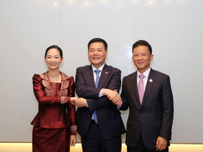 Bộ trưởng Nguyễn Hồng Diên tiếp Bộ trưởng Bộ Thương mại và Bộ trưởng Bộ Công nghiệp, Khoa học và Đổi mới Công nghệ Campuchia