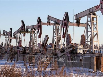 Một cơ sở khai thác dầu của Nga. Ảnh: TASS/TTXVN