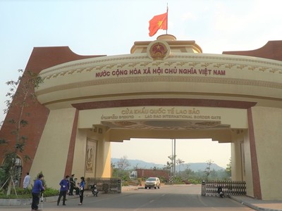 Khu vực cửa khẩu quốc tế Lao Bảo (Quảng Trị)