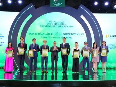 SABECO (SAB) được vinh danh Top 20 nhóm phi tài chính có Báo cáo thường niên tốt nhất