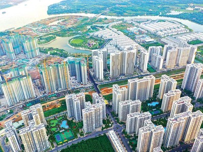 Toàn cảnh Dự án Vinhomes Grand Park (TP. Thủ Đức, TP.HCM) Ảnh: Lê Toàn