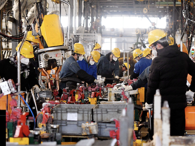 Lợi nhuận công nghiệp của Trung Quốc tăng vọt 29,5% trong tháng 11/2023. Ảnh: AFP