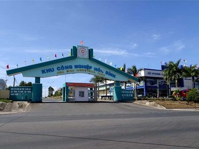 Khu công nghiệp Hòa Bình, tỉnh Kon Tum. Ảnh: P.V