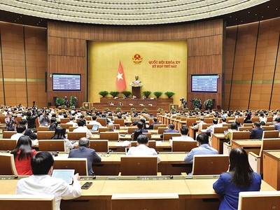 Nhiều chính sách mới đã được Quốc hội bấm nút thông qua tại Kỳ họp thứ sáu. Ảnh: quochoi.vn