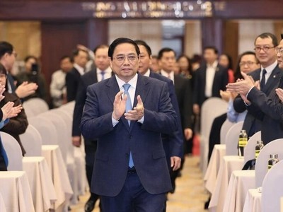 Thủ tướng Chính phủ Phạm Minh Chính dự Hội nghị tổng kết năm 2023 ngành Văn hóa Thể thao và Du lịch, cùng dự có lãnh đạo Quốc hội, các bộ ngành Trung ương và địa phương. 