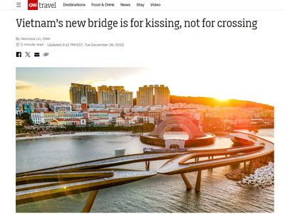 Hình ảnh Cầu Hôn xuất hiện trên CNN