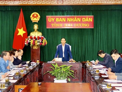 Ông Lưu Văn Bản, Phó chủ tịch Thường trực UBND tỉnh Hải Dương yêu cầu các địa phương, đơn vị liên quan khẩn trương, kiên quyết trong thu hồi đất để giải phóng mặt bằng, nhất là những diện tích đất thuộc diện thu hồi từ lâu.