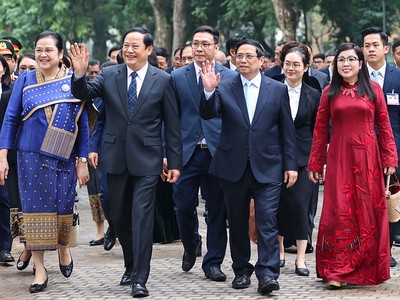 Việt Nam - Lào thúc đẩy các dự án hợp tác trọng điểm