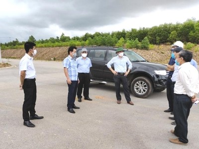 Khảo sát dự án Kết cấu hạ tầng Cụm công nghiệp Quốc lộ 9D, thành phố Đông Hà, Quảng Trị.