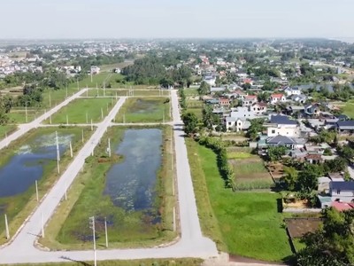 Một góc xã Tiên Trang, huyện Quảng Xương, Thanh Hoá, nơi dự án sẽ được thực hiện. Ảnh: TTV