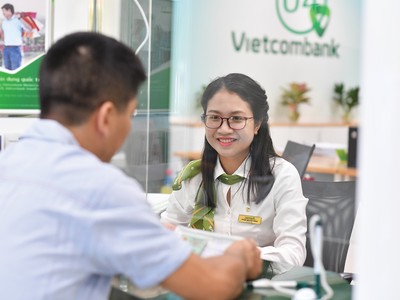 Mục tiêu tăng trưởng lợi nhuận năm nay của Vietcombank dự kiến là 10%