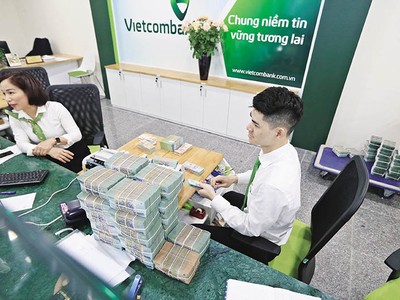 Vietcombank đang áp dụng lãi suất vay mua nhà 6,7%/năm, cố định trong 18 tháng đầu tiên. Ảnh: Đức Thanh