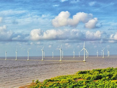 Một dự án điện gió ngoài khơi cần khoảng 7 năm để triển khai. Ảnh: Đức Thanh