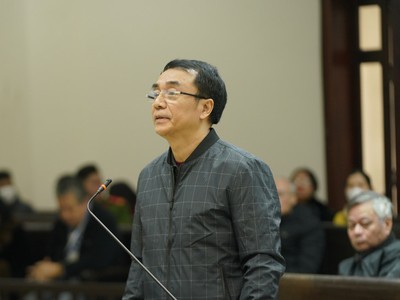 Bị cáo Trần Hùng bị tòa phúc thẩm tuyên y án 9 năm tù về tội "Nhận hối lộ".