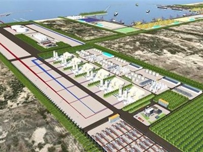 Phối cảnh dự án Nhà máy Nhiệt điện Quảng Trị tại Khu kinh tế Đông Nam Quảng Trị