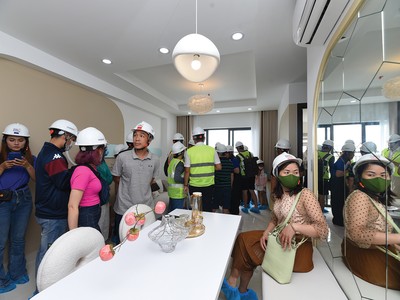 Lãi suất giảm sẽ kích thích nhu cầu nhà ở. Ảnh: Dũng Minh 