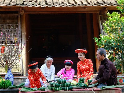 Tết là dịp đoàn viên, sum vầy, để mỗi người nạp năng lượng tích cực cho một năm mới