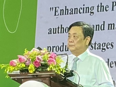 Bộ trưởng Bộ Nông nghiệp và Phát triển nông thôn Lê Minh Hoan.