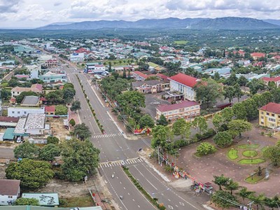 Trung tâm huyện Ia Grai phát triển khá sôi động