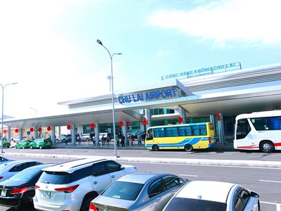 Cảng hàng không quốc tế Chu Lai được quy hoạch trở thành trung tâm công nghiệp - dịch vụ hàng không quốc tế.