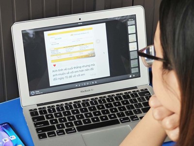 Kẻ lừa đảo dùng những lời lẽ mùi mẫn để dẫn dụ nạn nhân