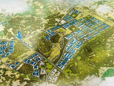 Khu vực nghiên cứu lập Quy hoạch phân khu xây dựng tỷ lệ 1/2000 Khu công nghiệp, đô thị, dịch vụ Dung Quất II.