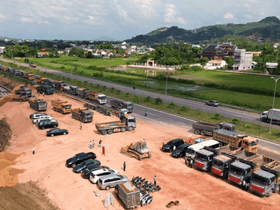 Sau khi được giao đất đợt 1 với diện tích hơn 21 ha, Phát Đạt chính thức khởi công và triển khai xây dựng dự án Khu đô thị Bắc Hà Thanh vào ngày 28/10/2023. Nguồn: Phát Đạt.