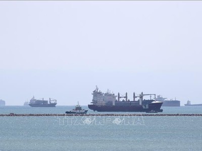 Tàu thuyền di chuyển trên Biển Đỏ. Ảnh minh họa: AFP/TTXVN