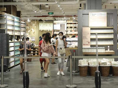 Các mặt bằng bán lẻ đang có tỷ lệ lấp đầy cao. Ảnh: Lê Toàn 