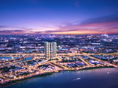 A&T Sky Garden – Khu căn hộ cao cấp “3 mặt hướng thủy” sát cạnh Sài Gòn